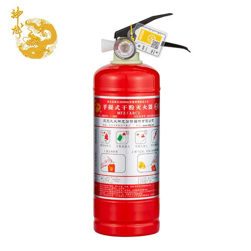 原價43現價38.5！神龍1公斤干粉滅火器 家庭與車載消防的必備之選